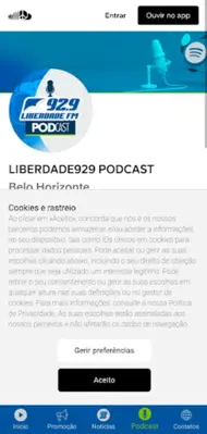 Rádio Liberdade Fm android App screenshot 1