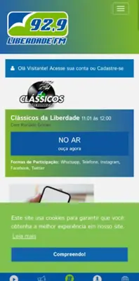 Rádio Liberdade Fm android App screenshot 2